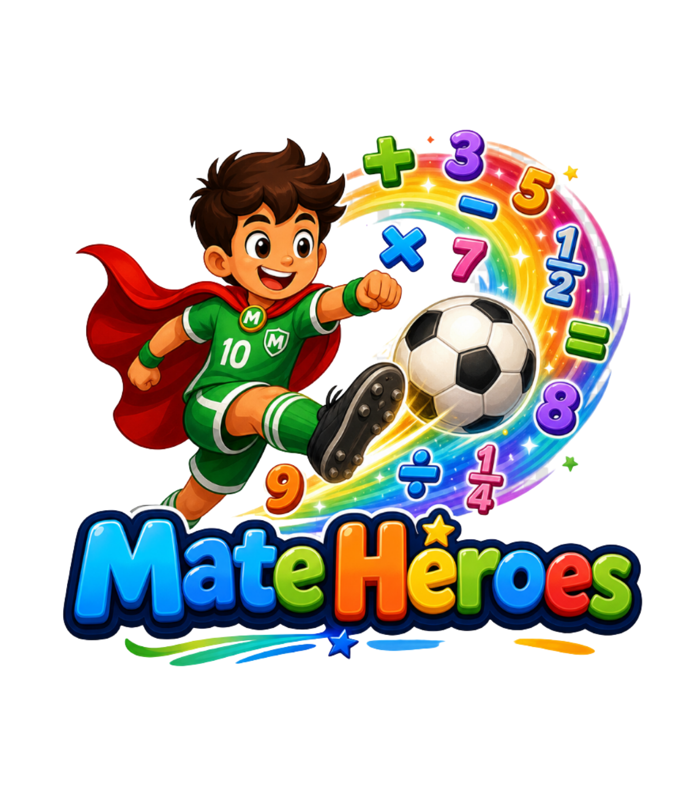 MateHéroes — el héroe del fútbol matemático
